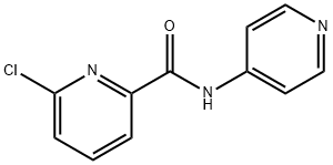 6-chloro-N-(pyridin-4-yl)picolinamide 结构式