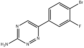 6-(4-溴-3-氟苯基)-1,2,4-三嗪-3-氨基