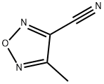 4-甲基-1,2,5-噁二唑-3-甲腈,10349-10-7,结构式