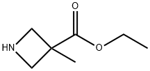 3-METHYL-3-AZETIDINECARBOXYLIC ACID ETHYL ESTER 化学構造式