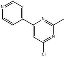 4-Chloro-2-methyl-6-(4-pyridyl)pyrimidine|