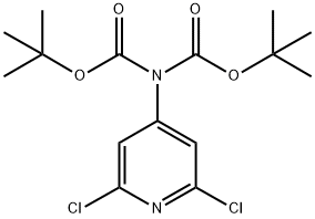 tert-butyl 4-((tert-butoxycarbonyl)amino)-2,6-dichloronicotinate,1044148-88-0,结构式