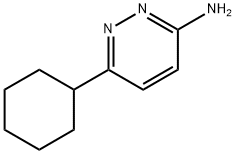 3-Amino-6-(cyclohexyl)pyridazine Struktur