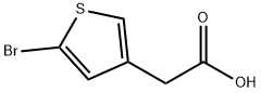 2-(5-bromothiophen-3-yl)acetic acid,1057217-28-3,结构式