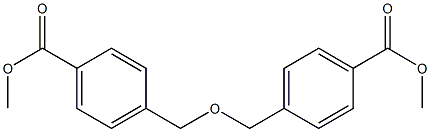 4,4'-[oxybis(methylene)]bisbenzoic acid dimethyl ester 结构式