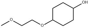4-(2-Methoxyethoxy)cyclohexan-1-ol Struktur