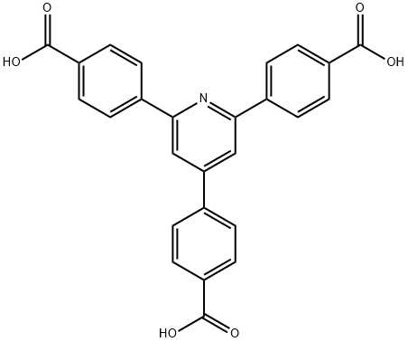 2,4,6-TRIS-(P-CARBOXYPHENYL)PYRDIN, 107063-53-6, 结构式