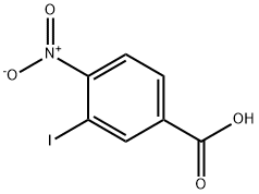 3-Iodo-4-nitro-benzoic acid Struktur