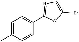 5-Bromo-2-(4-tolyl)thiazole 结构式