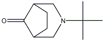 3-叔丁基-3-氮杂双环[3.2.1]辛烷-8-酮, 1087789-17-0, 结构式