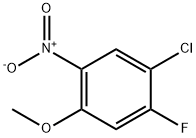 1-氯-2-氟-4-甲氧基-5-硝基苯, 1089280-66-9, 结构式