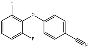 4-(2,6-difluorophenoxy)benzonitrile Structure