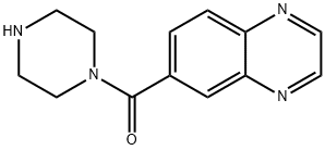 Piperazin-1-yl-quinoxalin-6-yl-methanone Structure