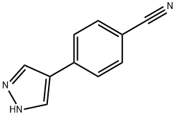 Benzonitrile, 4-(1H-pyrazol-4-yl)-|Benzonitrile, 4-(1H-pyrazol-4-yl)-