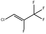 顺式-1-氯-2-,3,3,4-四氟丙烯 结构式