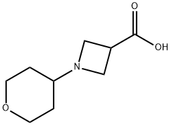 1-(oxan-4-yl)azetidine-3-carboxylic acid Structure