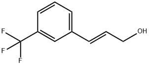 (E)-3-(3-三氟甲基苯基)-2-丙烯-1-醇, 113048-69-4, 结构式