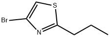 4-Bromo-2-(n-propyl)thiazole Structure
