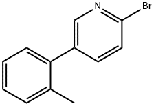 2-Bromo-5-(2-tolyl)pyridine Struktur