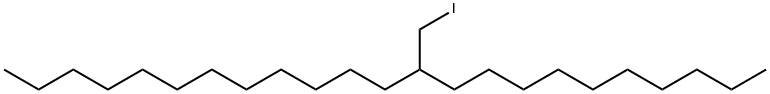 1-碘-2-癸基十四烷, 1143585-16-3, 结构式