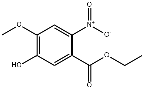 5-羟基-4-甲氧基-2-硝基苯甲酸乙酯,1146162-38-0,结构式