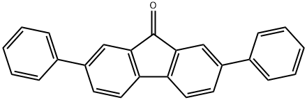 2,7-二苯基-9H-芴-9-酮 结构式