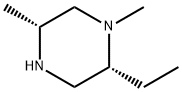 (2R,5R)-2-ethyl-1,5-dimethylpiperazine Structure