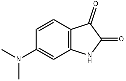 6-(dimethylamino)-2,3-dihydro-1H-indole-2,3-dione Structure