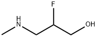 3-(N-methylamino)-2-fluoropropan-1-ol Struktur