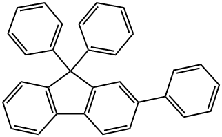 2,9,9-triphenyl-9H-fluorene Struktur