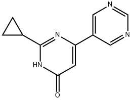 4-Hydroxy-6-(5-pyrimidyl)-2-cyclopropylpyrimidine|