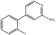 4-(2-METHYLPHENYL)PYRIDIN-2-AMINE 结构式