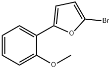 2-Bromo-5-(2-methoxyphenyl)furan 结构式