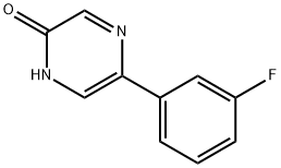 5-(3-氟苯基)吡嗪-2-醇, 1159818-89-9, 结构式