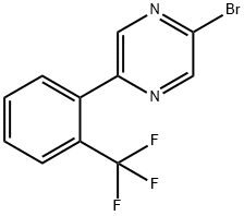 2-Bromo-5-(2-trifluoromethylphenyl)pyrazine|