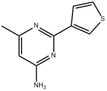 4-Amino-6-methyl-2-(3-thienyl)pyrimidine|6-甲基-2-(噻吩-3-基)嘧啶-4-胺
