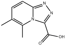 5,6-dimethyl-[1,2,4]triazolo[4,3-a]pyridine-3-carboxylic acid Structure