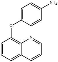 4-(quinolin-8-yloxy)aniline Struktur