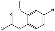 Carbonochloridic acid, 4-bromo-2-methoxyphenyl ester,1169939-54-1,结构式