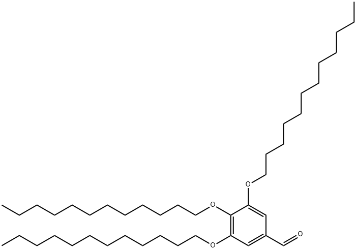 3,4,5-Tris(dodecyloxy)benzaldehyde Structure
