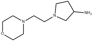 1-(2-morpholinoethyl)pyrrolidin-3-amine Structure