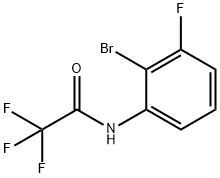 Acetamide, N-(2-bromo-3-fluorophenyl)-2,2,2-trifluoro- Structure