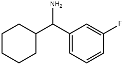 CYCLOHEXYL(3-FLUOROPHENYL)METHANAMINE Structure