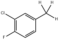 2-Fluoro-5-(methyl-d3)-chlorobenzene Structure
