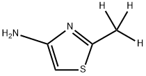 4-Amino-2-(methyl-d3)-thiazole Structure