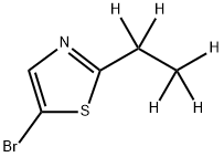 5-Bromo-2-(ethyl-d5)-thiazole Structure