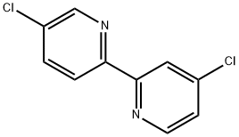 4,5'-dichloro-2,2'-bipyridine Structure