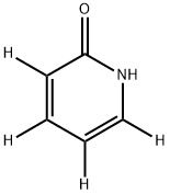2(1H)-吡啶酮-3,4,5,6-D4 结构式
