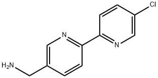 5-Aminomethyl-5'-chloro-2,2'-bipyridine Structure