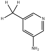 3-Amino-5-(methyl-d3)-pyridine Struktur